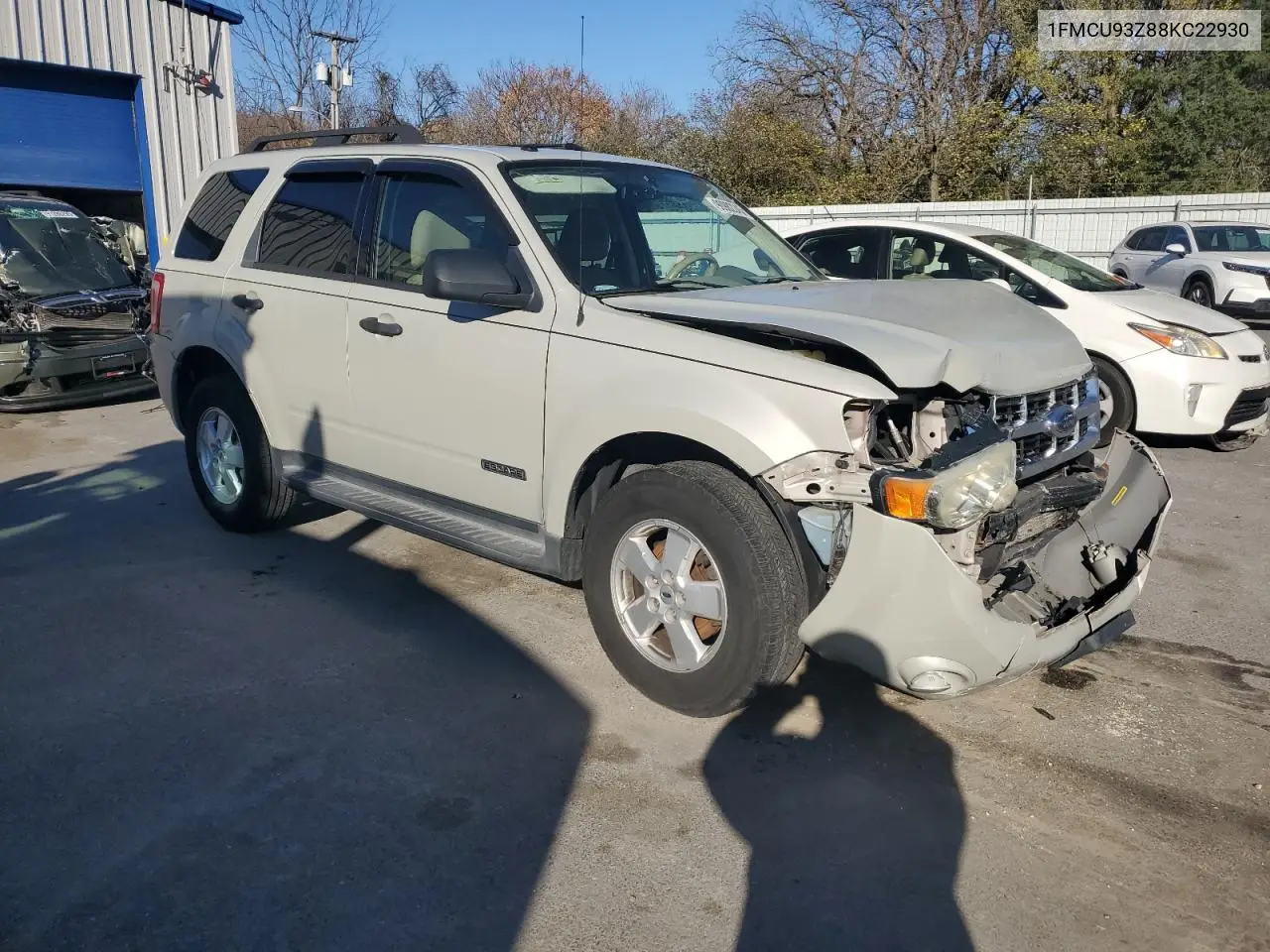 1FMCU93Z88KC22930 2008 Ford Escape Xlt