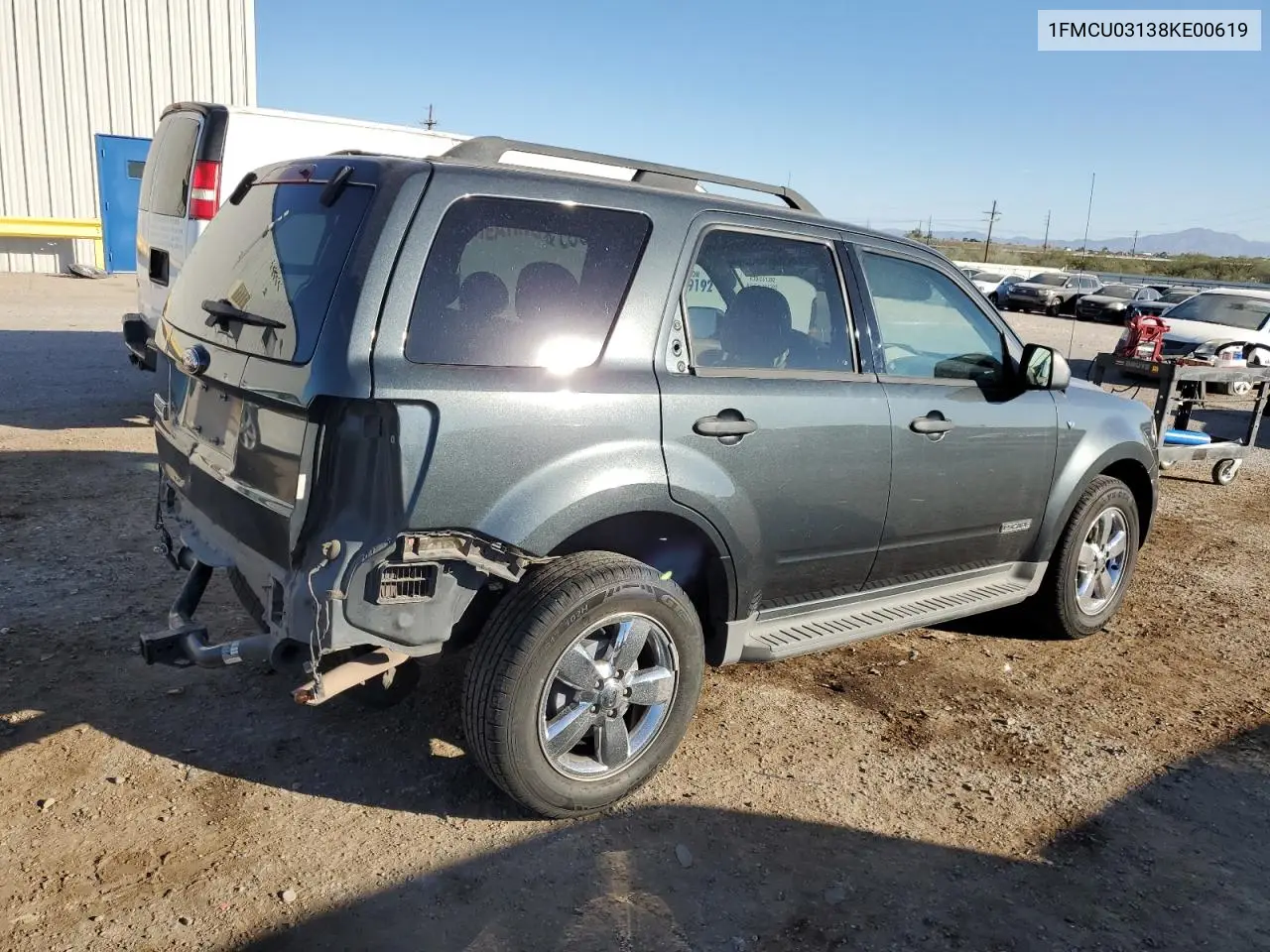 1FMCU03138KE00619 2008 Ford Escape Xlt