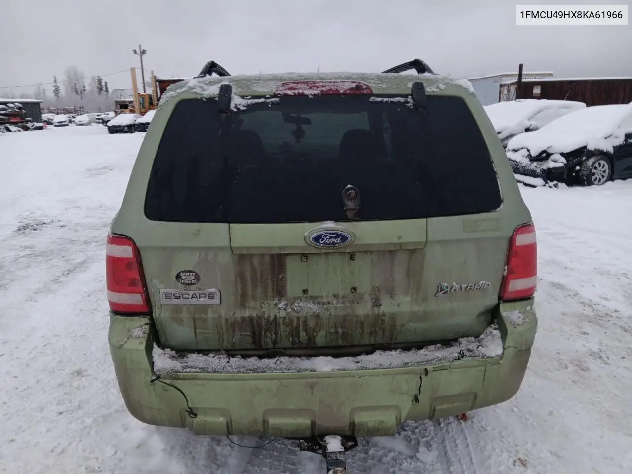 1FMCU49HX8KA61966 2008 Ford Escape Hev