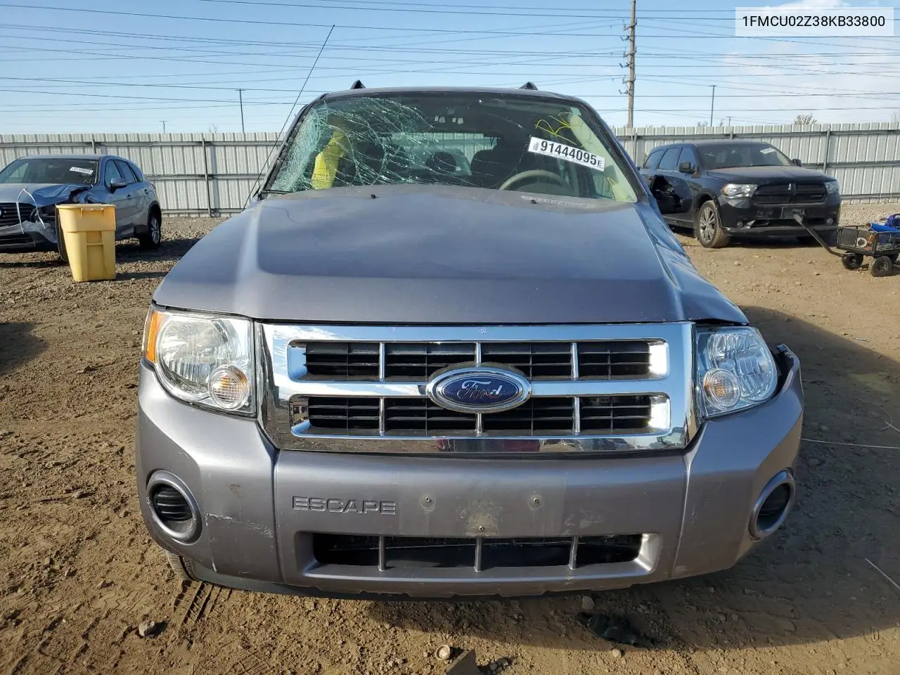 1FMCU02Z38KB33800 2008 Ford Escape Xls