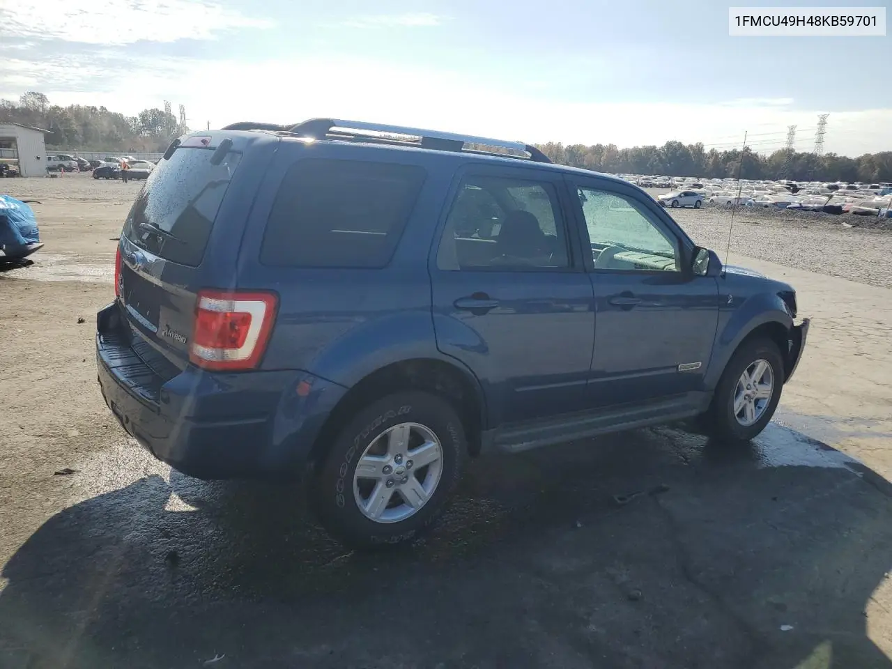 1FMCU49H48KB59701 2008 Ford Escape Hev