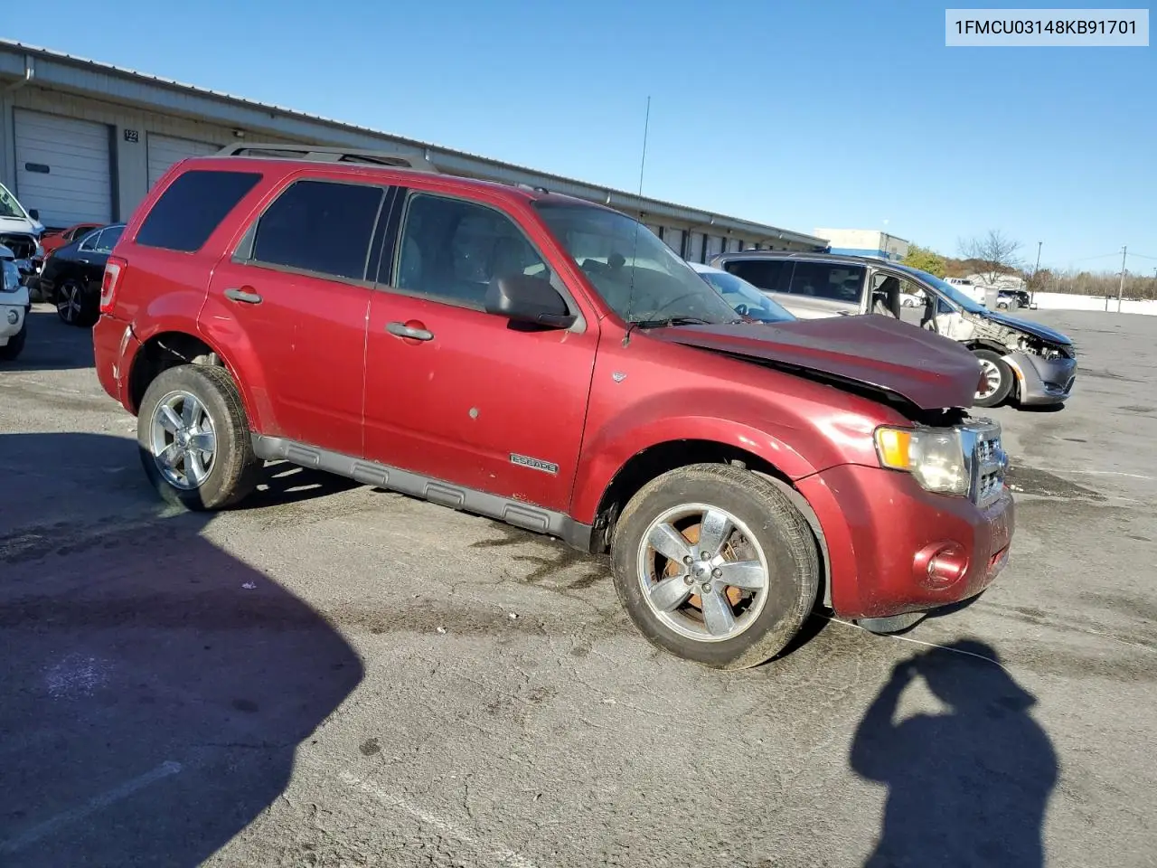1FMCU03148KB91701 2008 Ford Escape Xlt