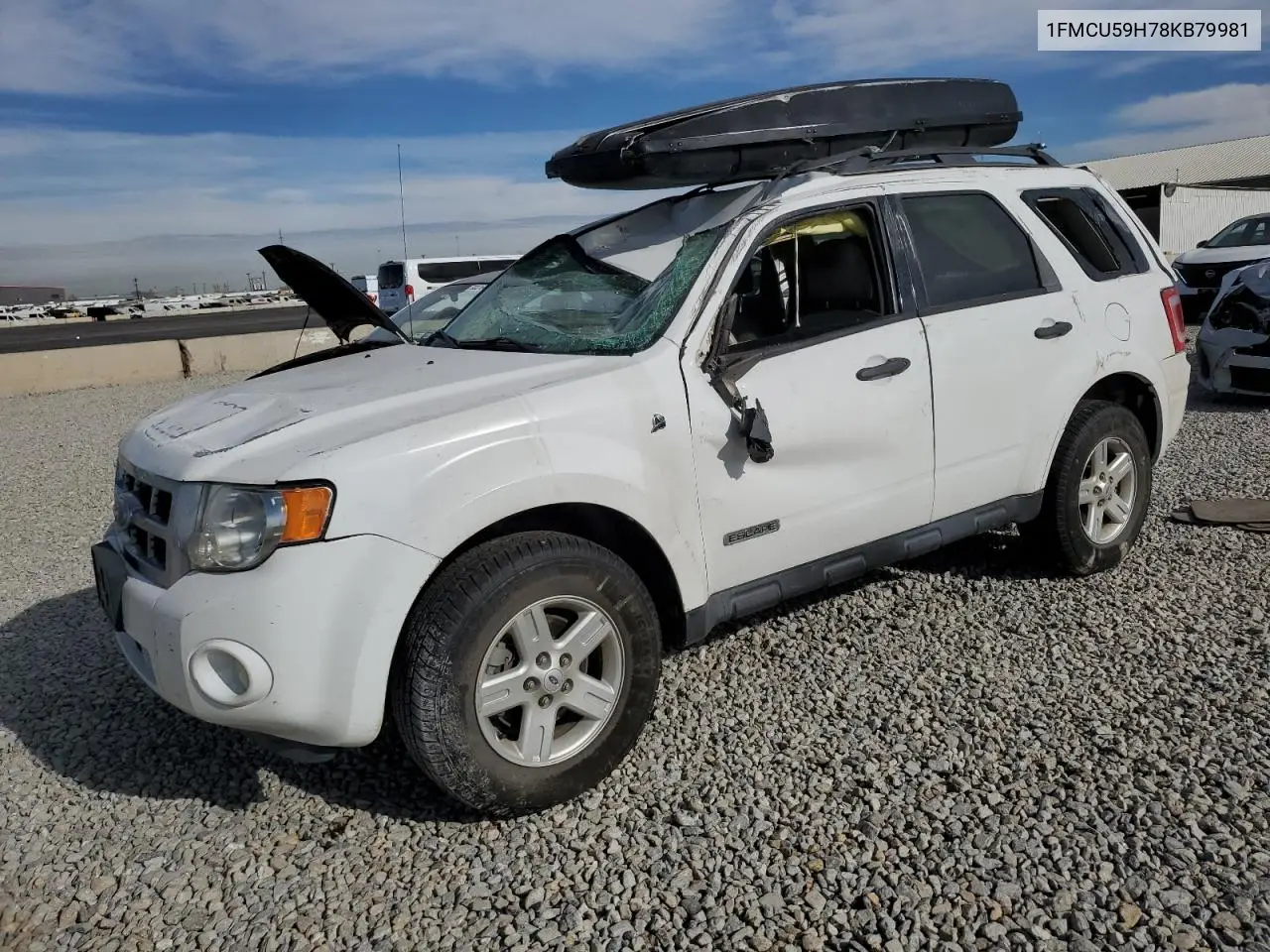 1FMCU59H78KB79981 2008 Ford Escape Hev
