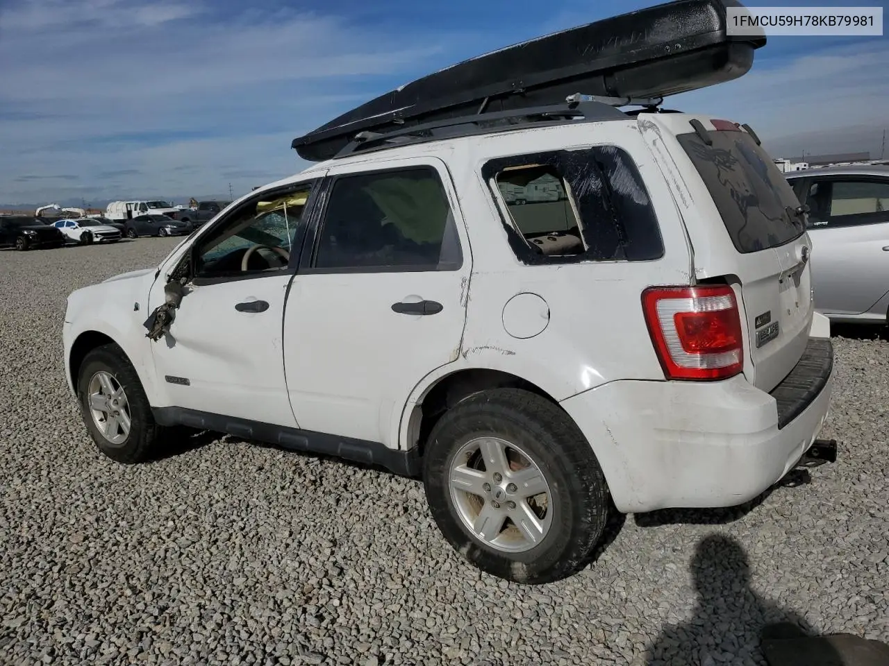 1FMCU59H78KB79981 2008 Ford Escape Hev