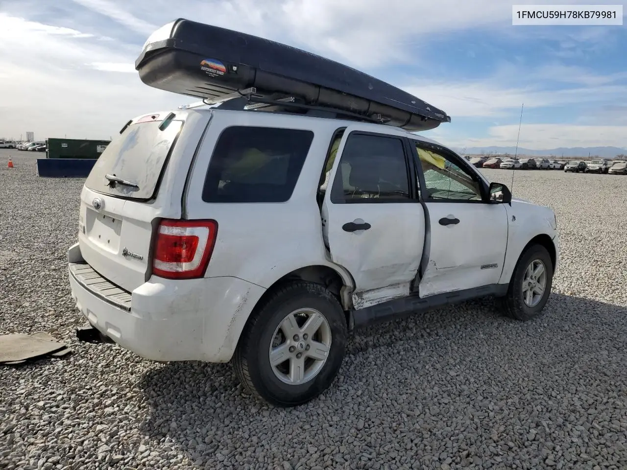 1FMCU59H78KB79981 2008 Ford Escape Hev