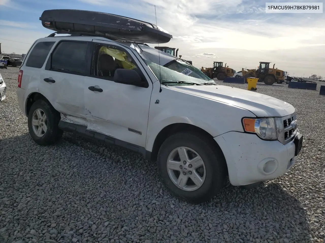 1FMCU59H78KB79981 2008 Ford Escape Hev