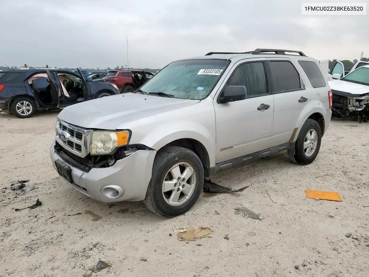1FMCU02Z38KE63520 2008 Ford Escape Xls