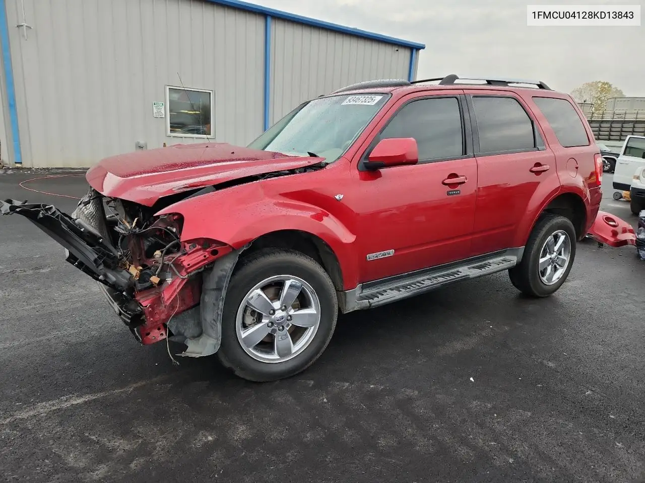 1FMCU04128KD13843 2008 Ford Escape Limited