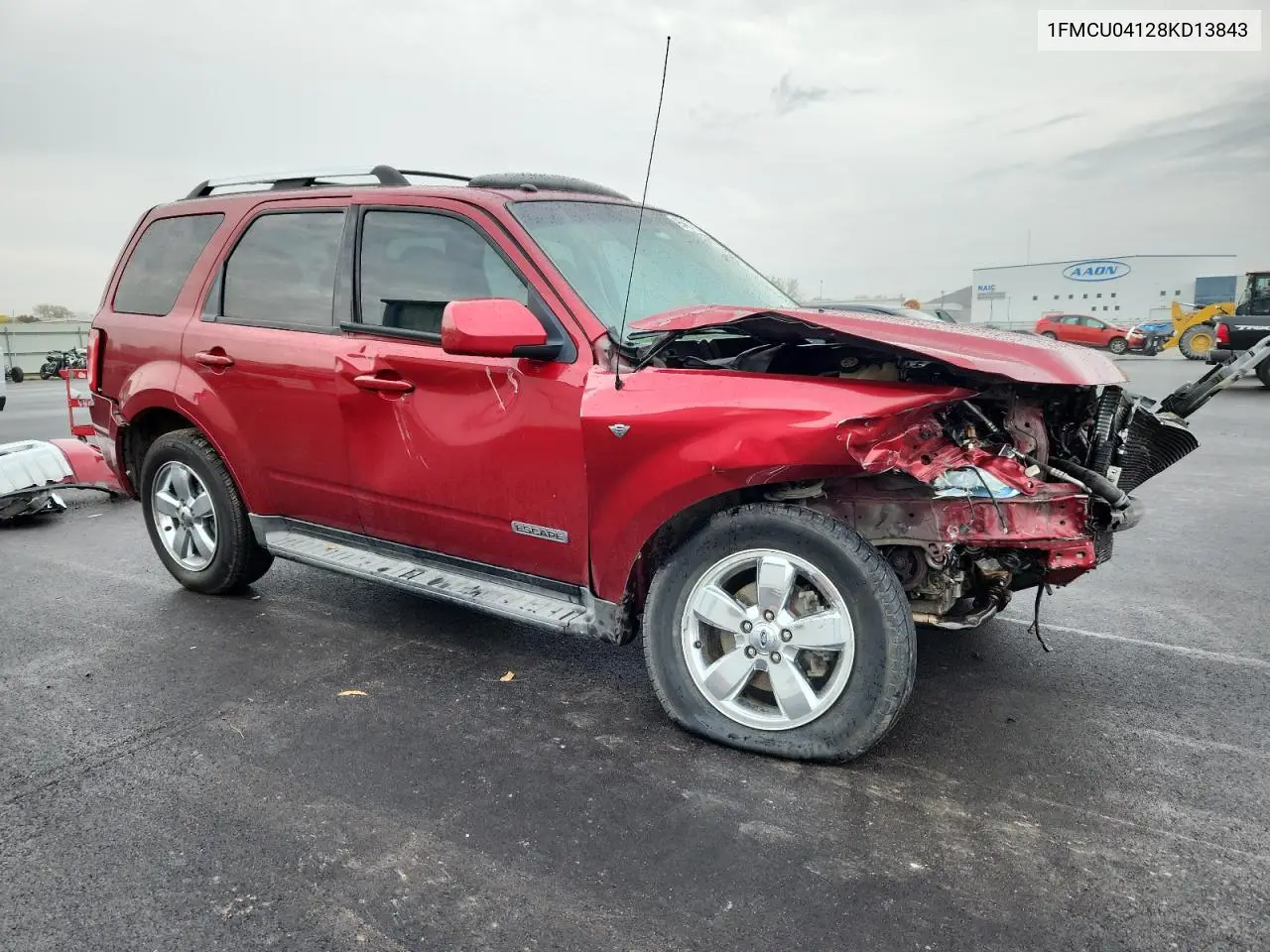 1FMCU04128KD13843 2008 Ford Escape Limited