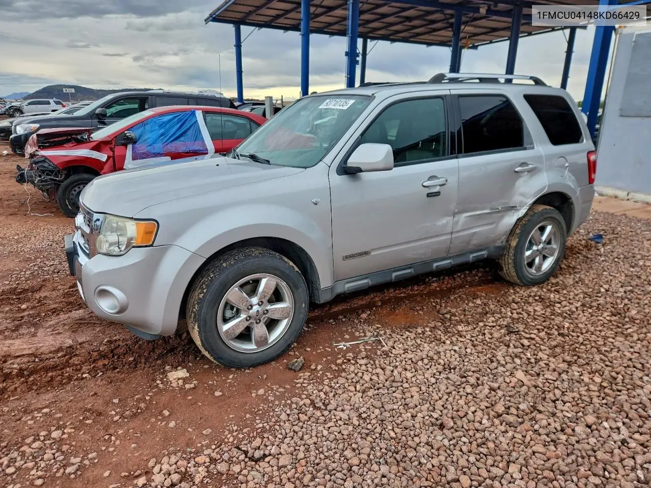 1FMCU04148KD66429 2008 Ford Escape Limited