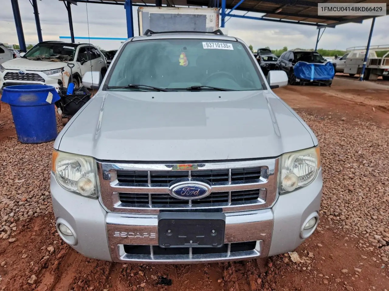 1FMCU04148KD66429 2008 Ford Escape Limited
