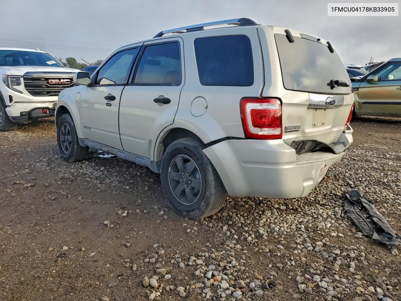 1FMCU04178KB33905 2008 Ford Escape Limited