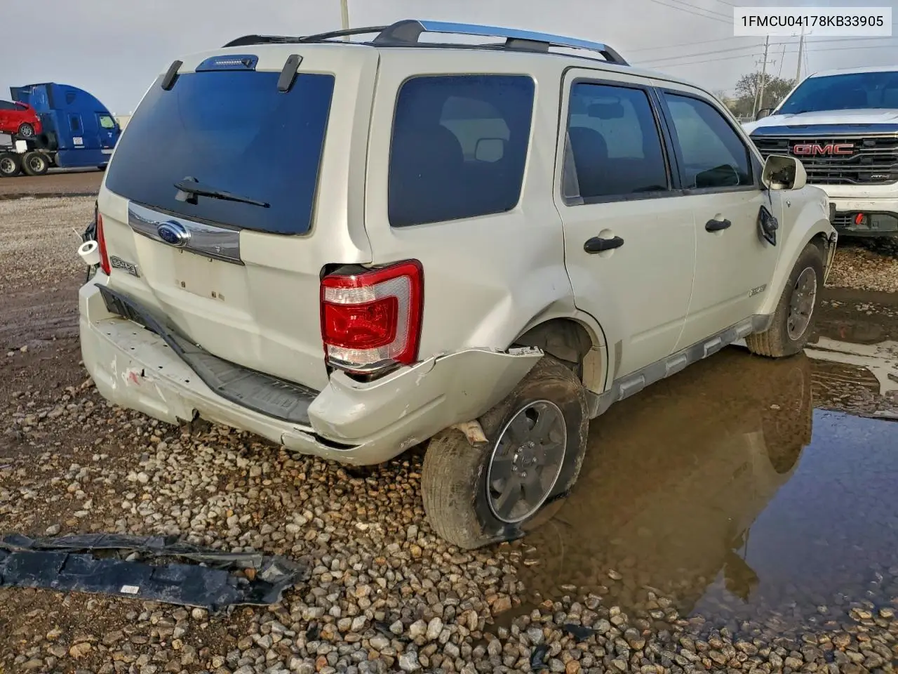 1FMCU04178KB33905 2008 Ford Escape Limited