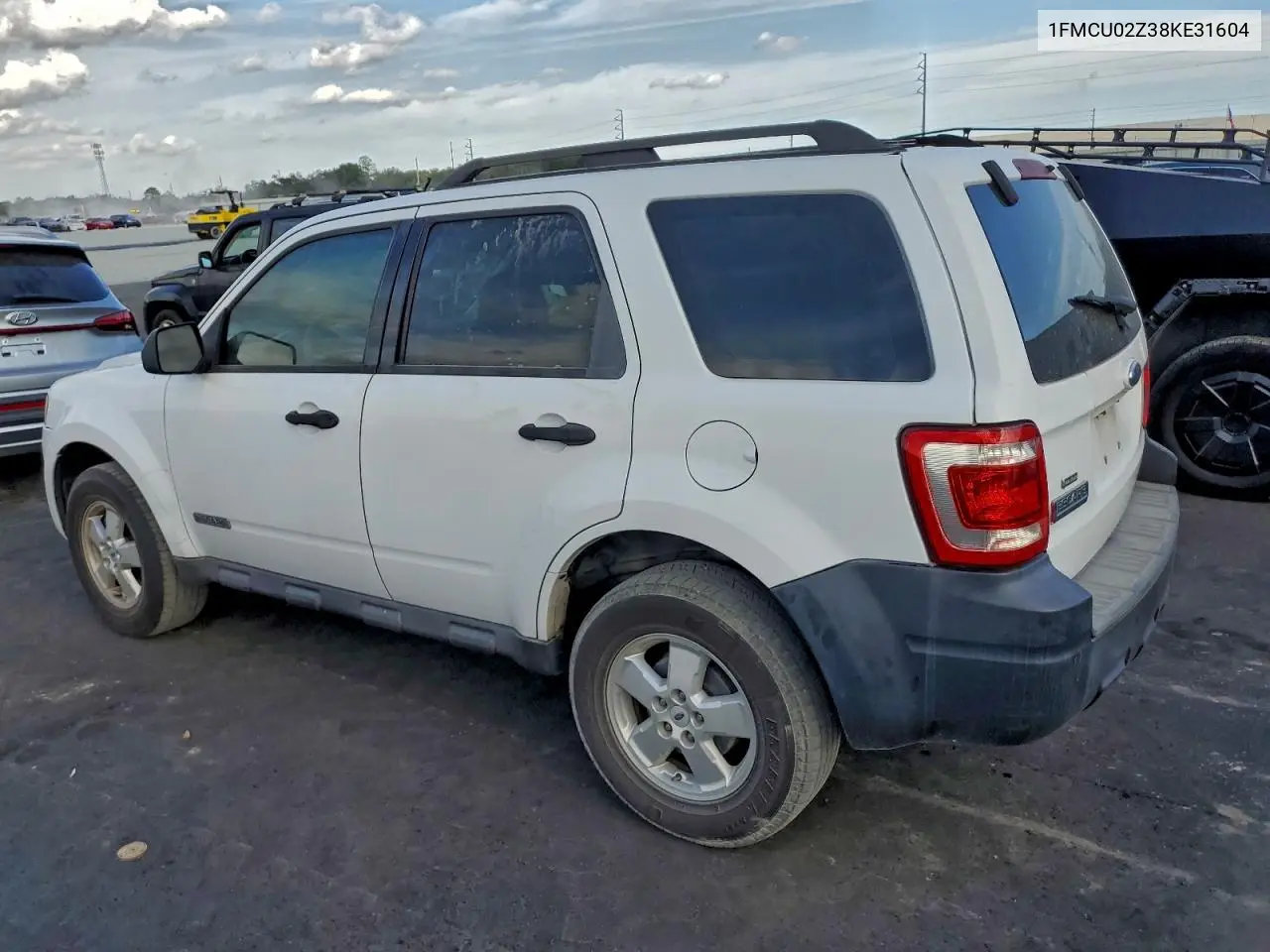 1FMCU02Z38KE31604 2008 Ford Escape Xls