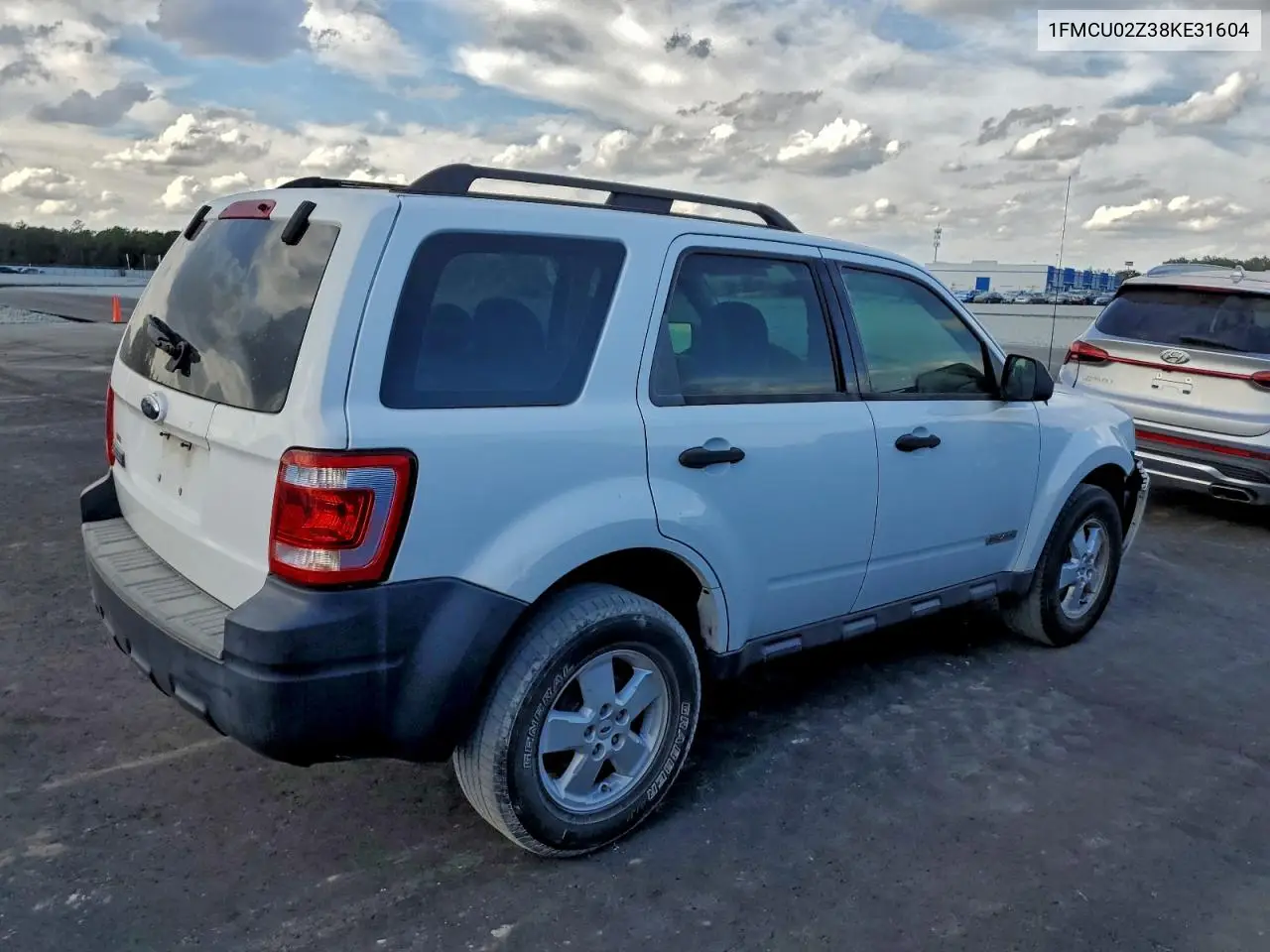 1FMCU02Z38KE31604 2008 Ford Escape Xls
