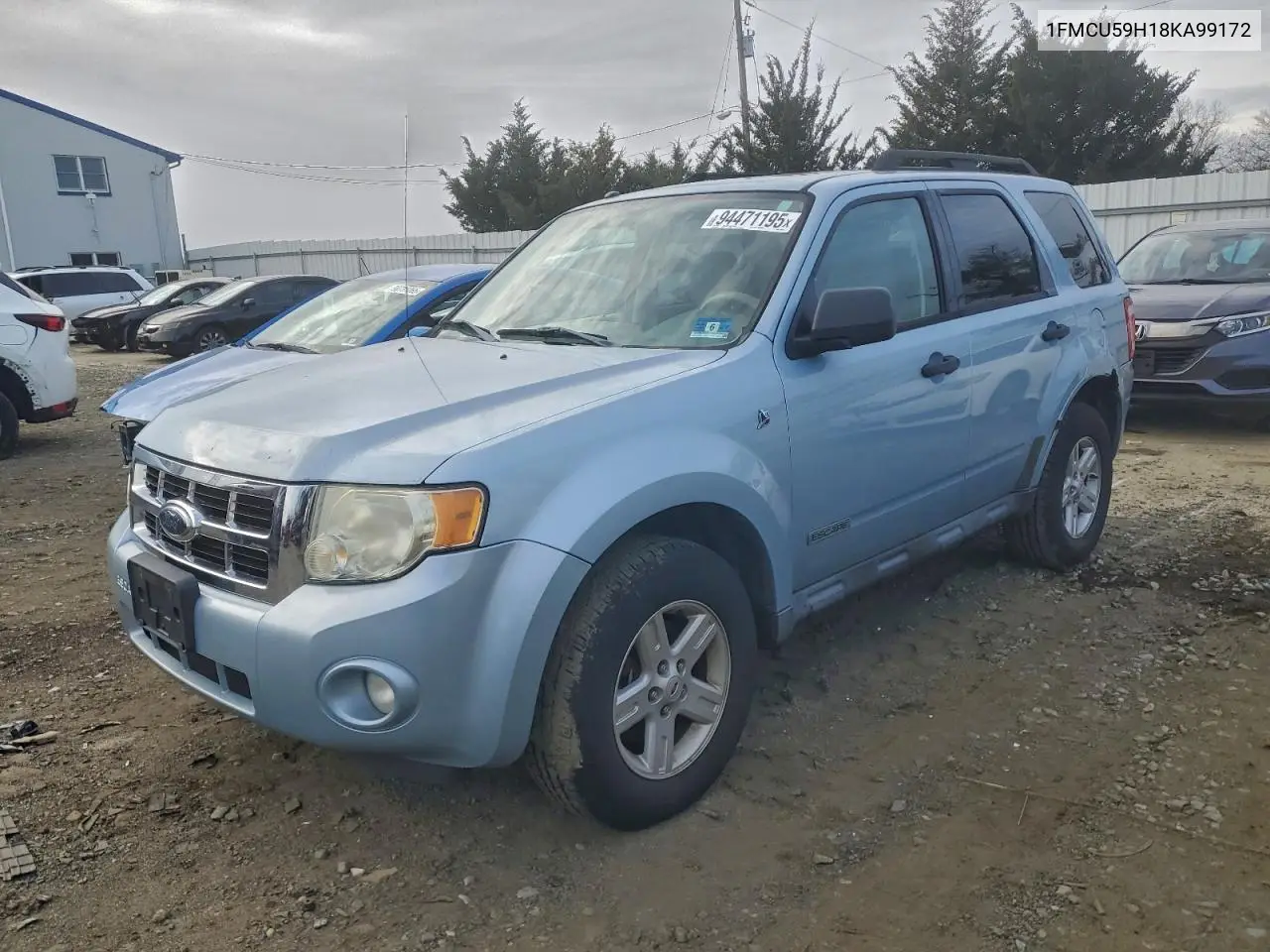1FMCU59H18KA99172 2008 Ford Escape Hev