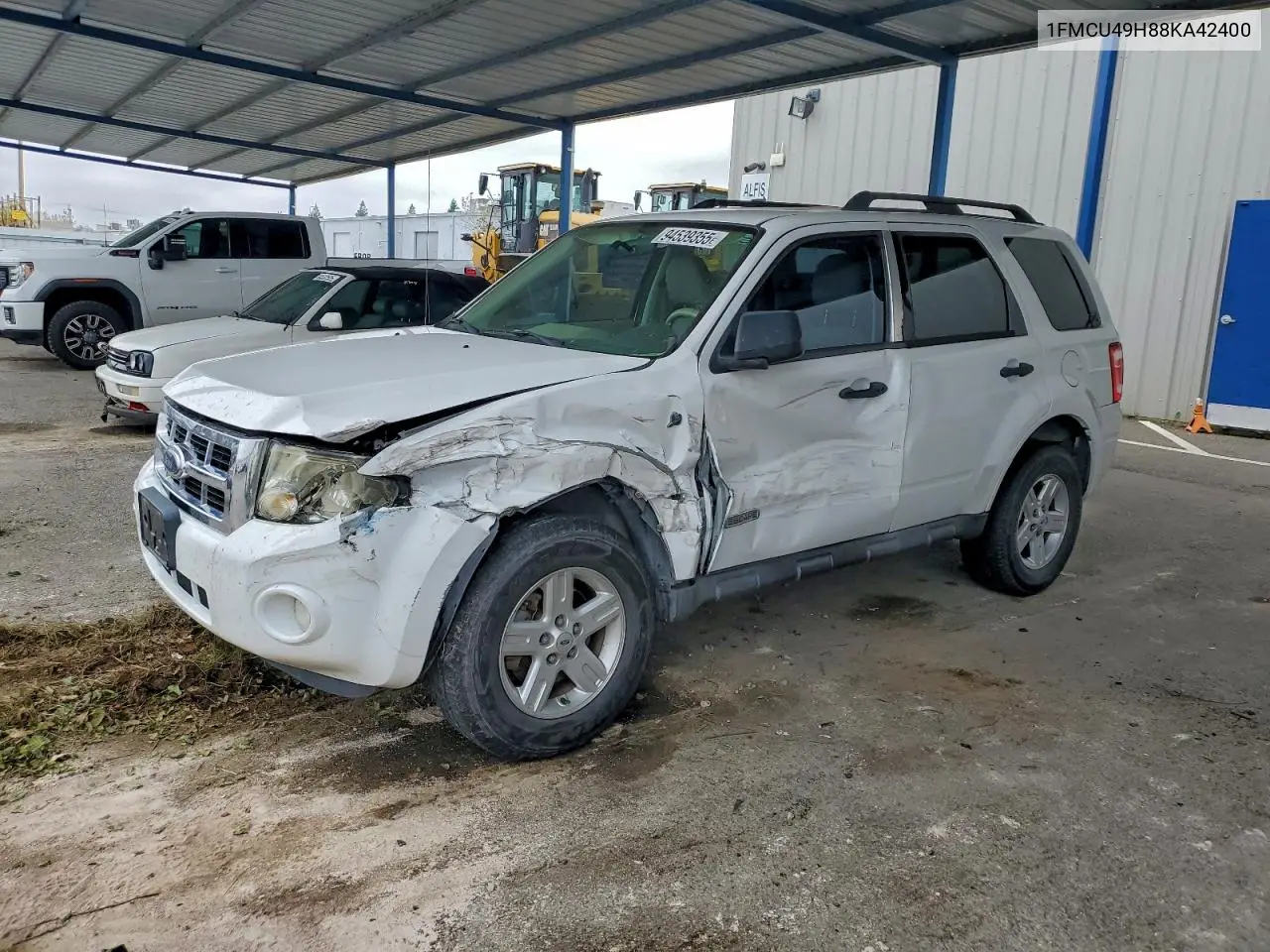 1FMCU49H88KA42400 2008 Ford Escape Hev