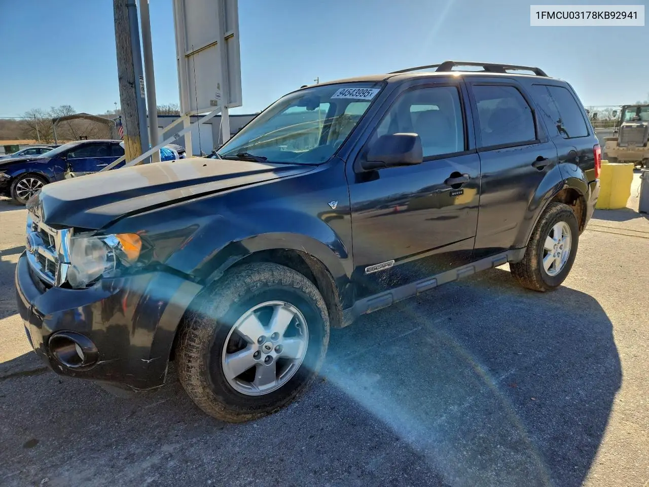 1FMCU03178KB92941 2008 Ford Escape Xlt