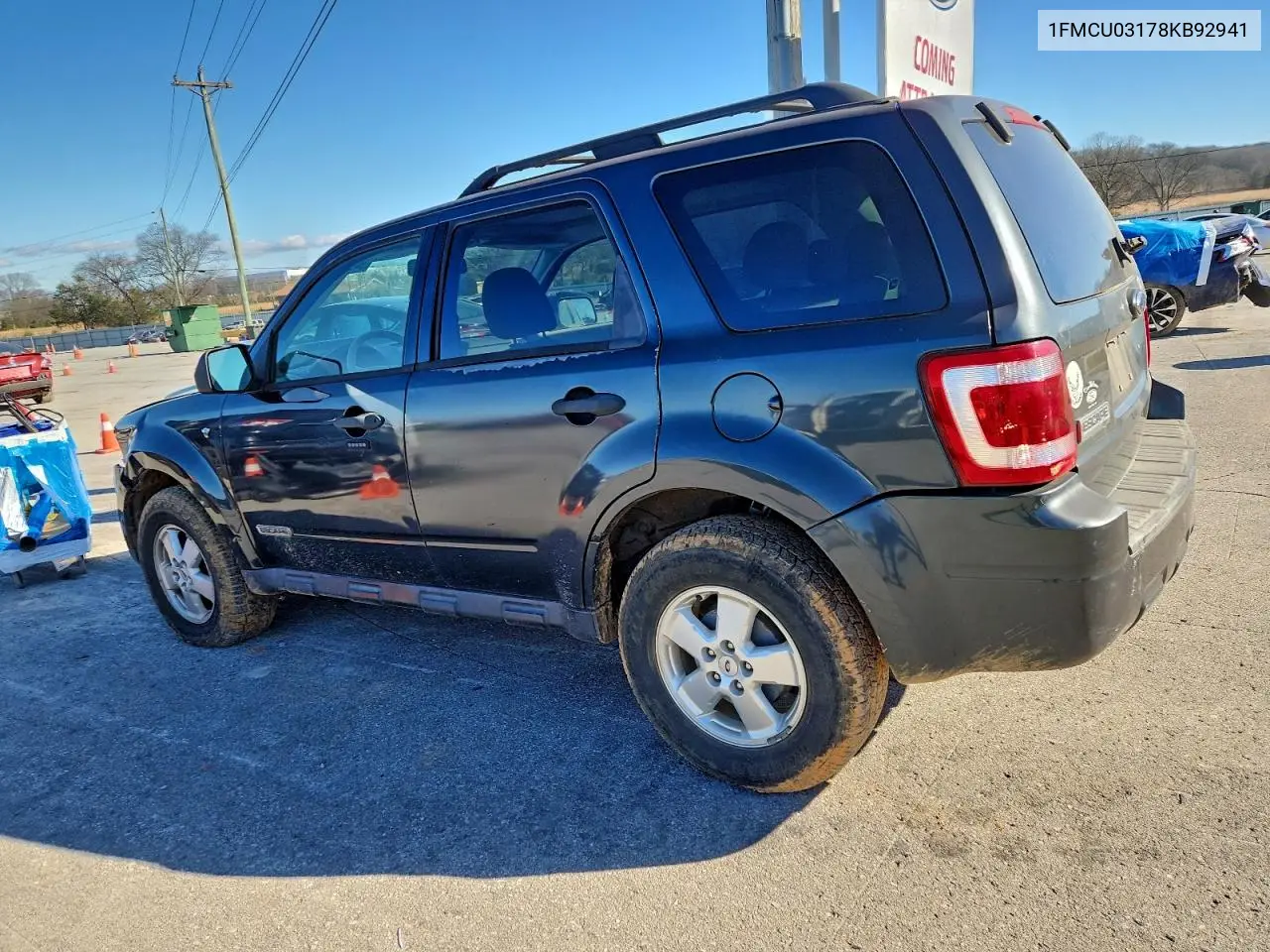 1FMCU03178KB92941 2008 Ford Escape Xlt