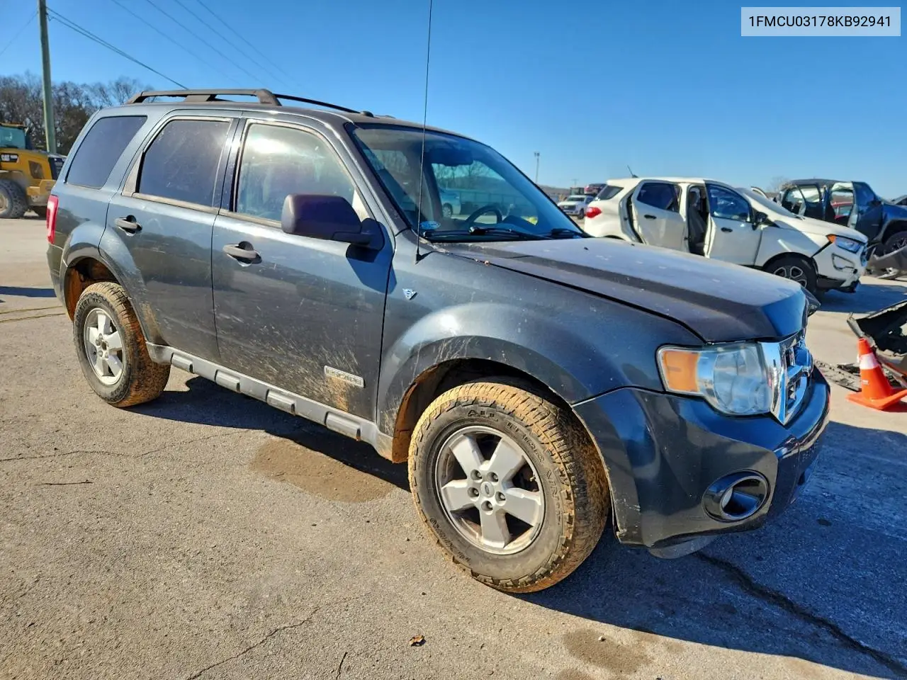 1FMCU03178KB92941 2008 Ford Escape Xlt