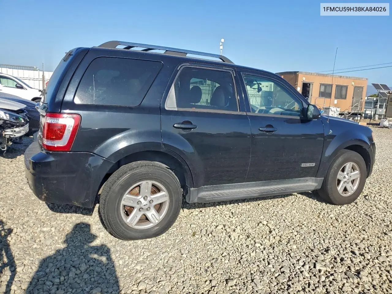 1FMCU59H38KA84026 2008 Ford Escape Hev