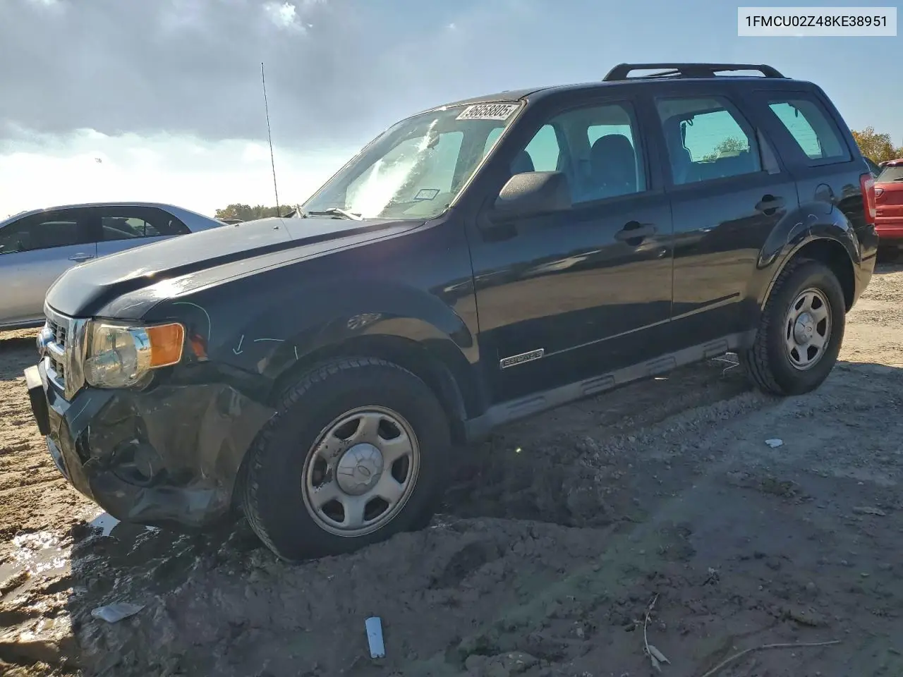 1FMCU02Z48KE38951 2008 Ford Escape Xls