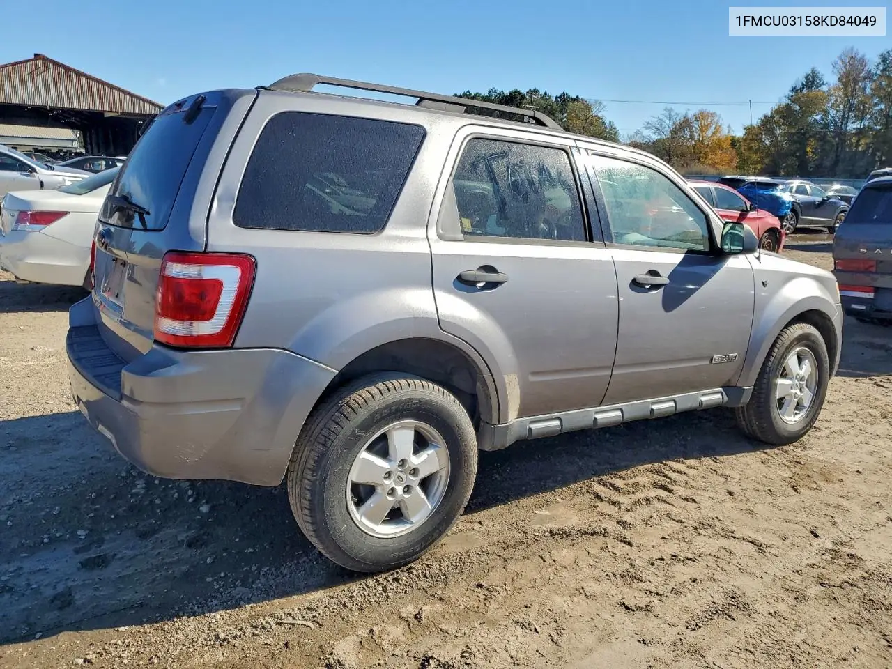 1FMCU03158KD84049 2008 Ford Escape Xlt