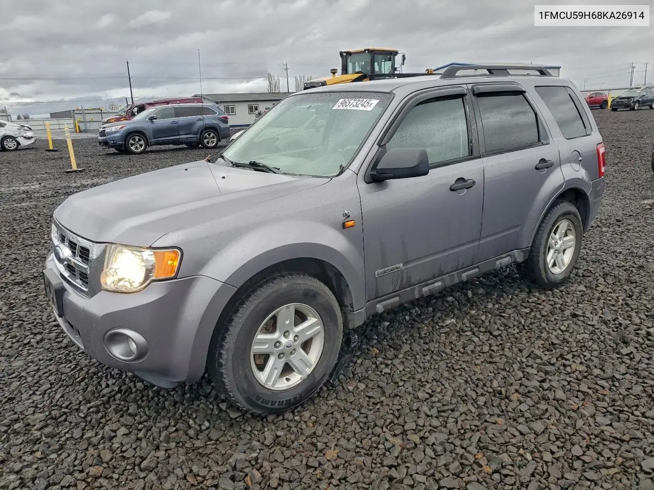 1FMCU59H68KA26914 2008 Ford Escape Hev