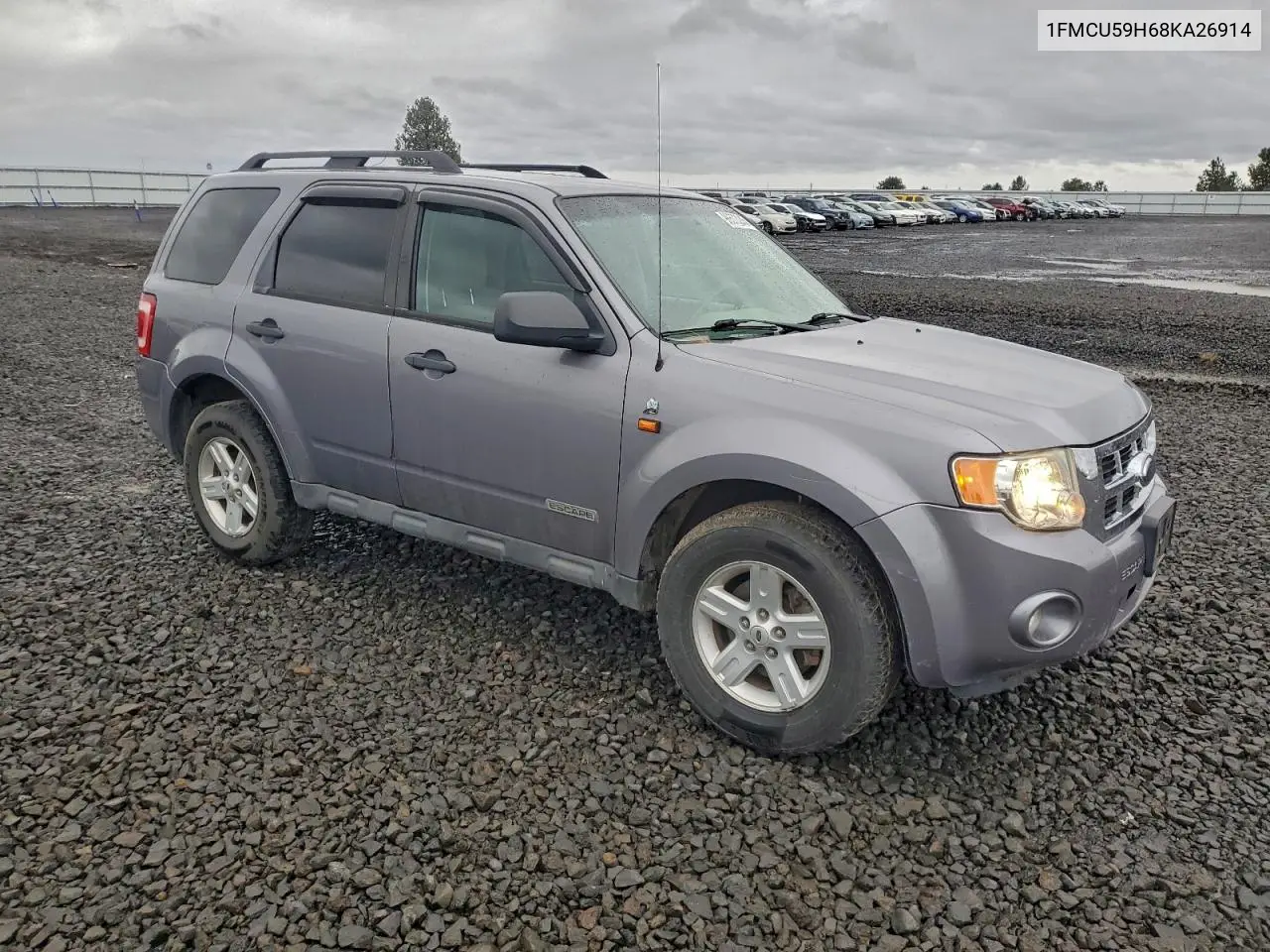 1FMCU59H68KA26914 2008 Ford Escape Hev