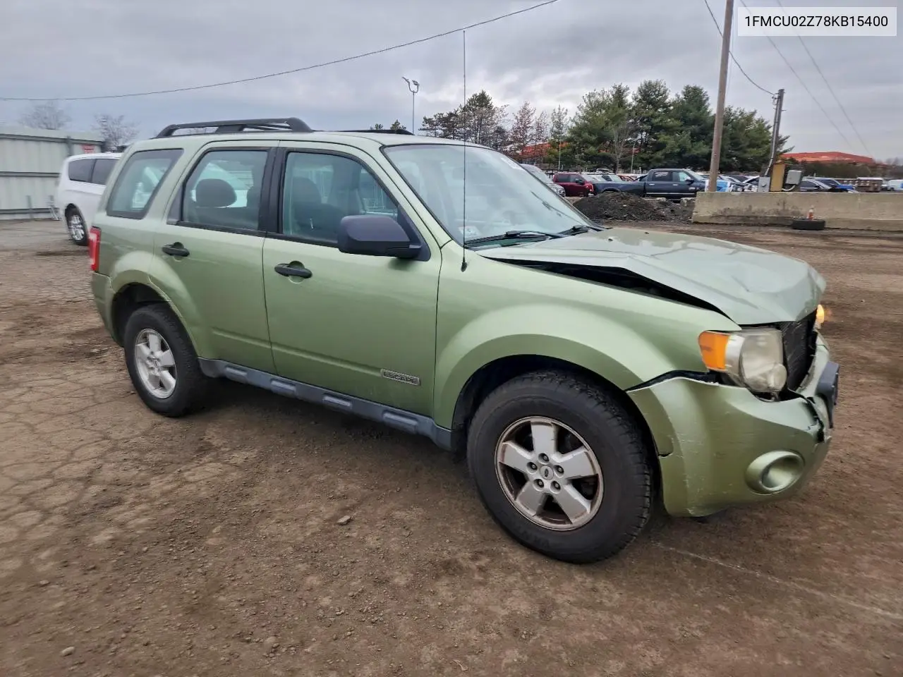 1FMCU02Z78KB15400 2008 Ford Escape Xls