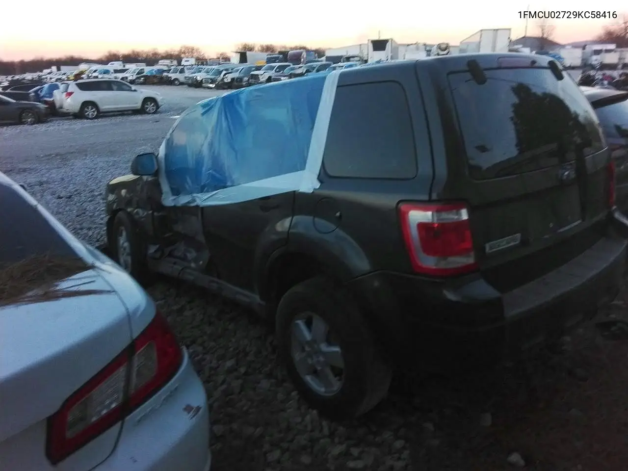 1FMCU02729KC58416 2009 Ford Escape Xls