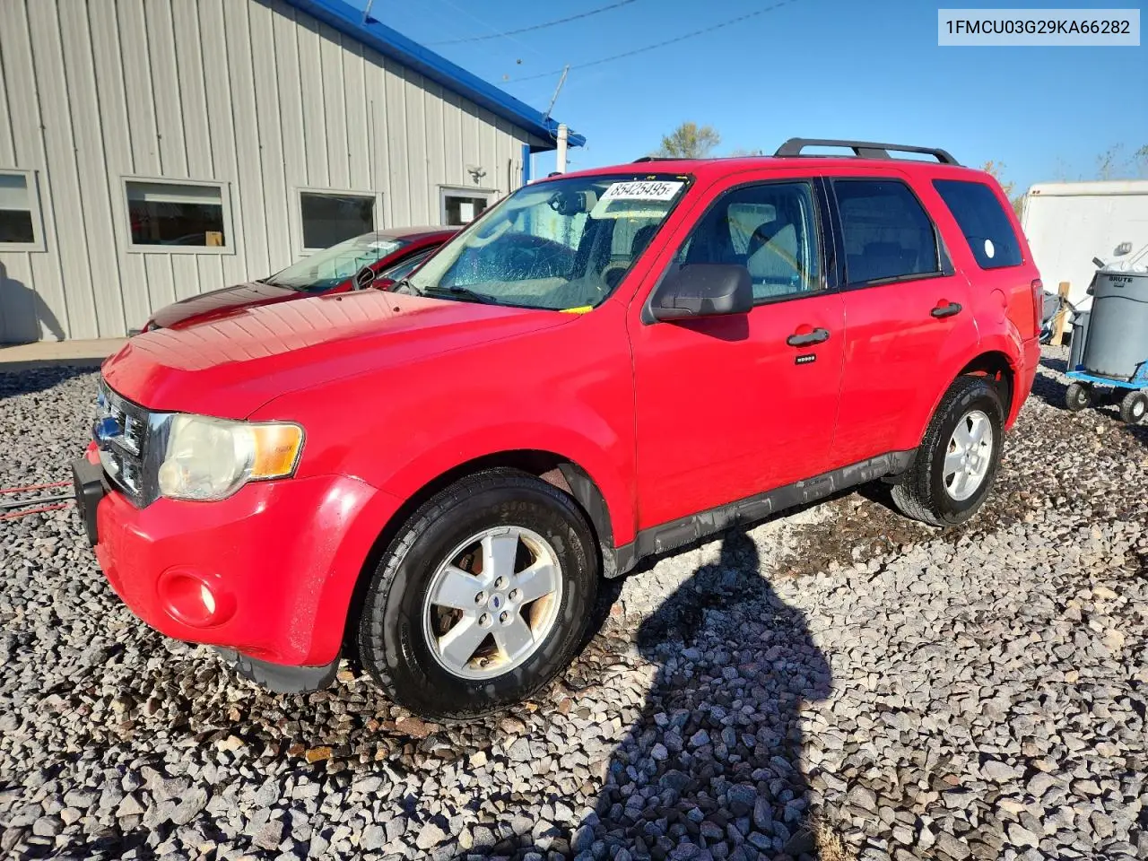 1FMCU03G29KA66282 2009 Ford Escape Xlt