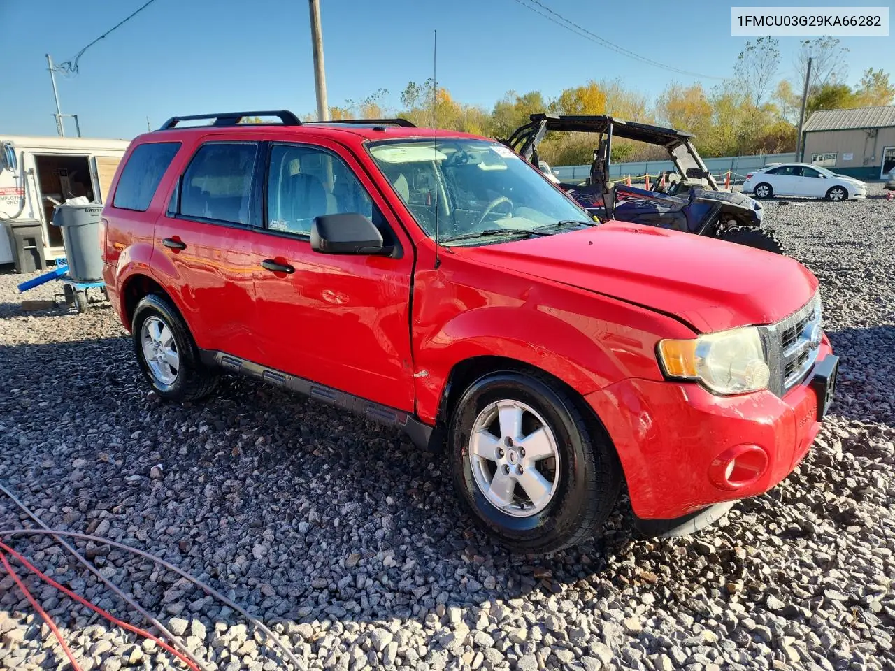 1FMCU03G29KA66282 2009 Ford Escape Xlt