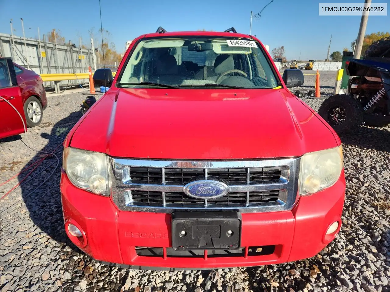 1FMCU03G29KA66282 2009 Ford Escape Xlt
