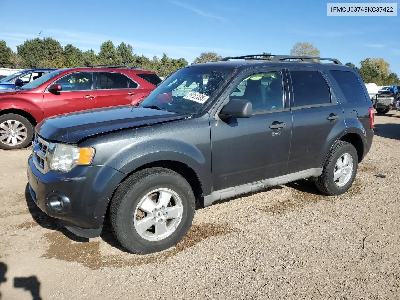 1FMCU03749KC37422 2009 Ford Escape Xlt