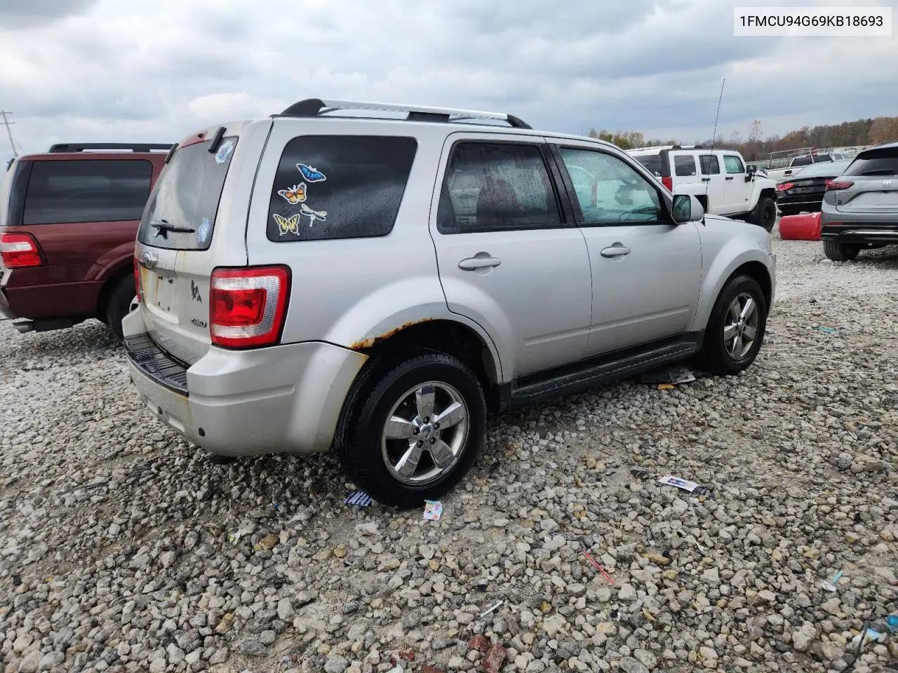 1FMCU94G69KB18693 2009 Ford Escape Limited