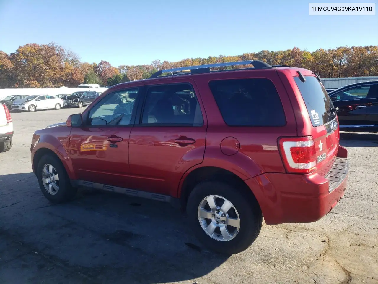 1FMCU94G99KA19110 2009 Ford Escape Limited