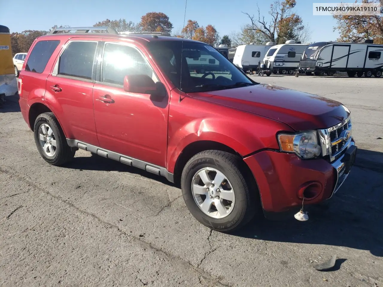 1FMCU94G99KA19110 2009 Ford Escape Limited