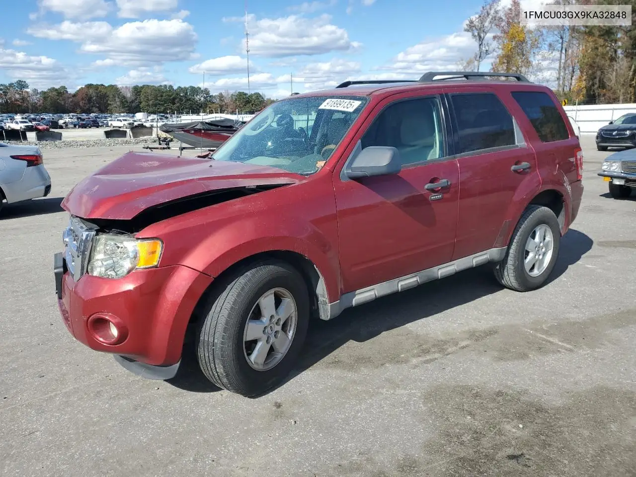 1FMCU03GX9KA32848 2009 Ford Escape Xlt