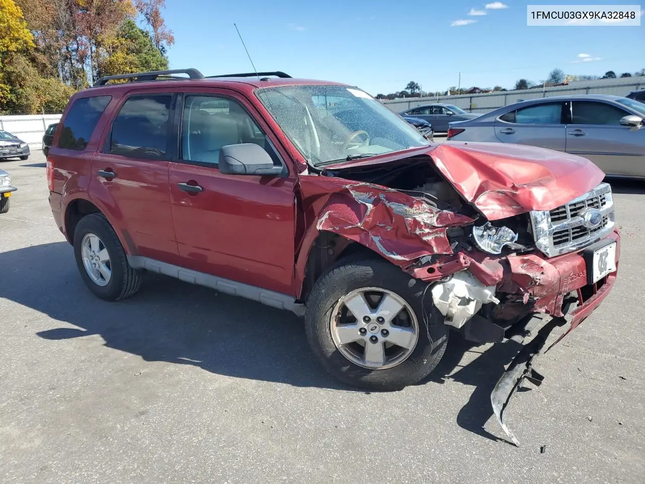1FMCU03GX9KA32848 2009 Ford Escape Xlt