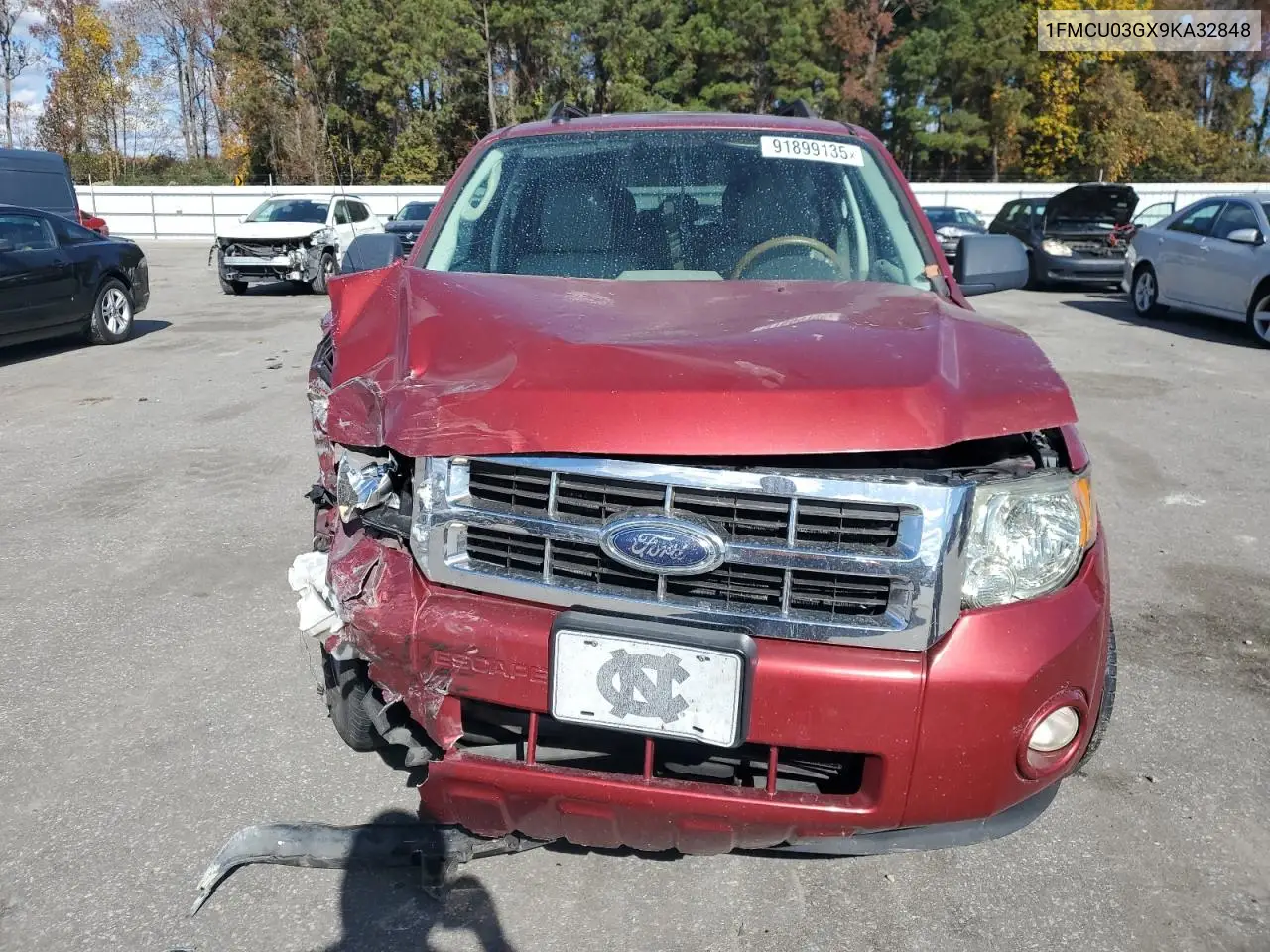 1FMCU03GX9KA32848 2009 Ford Escape Xlt