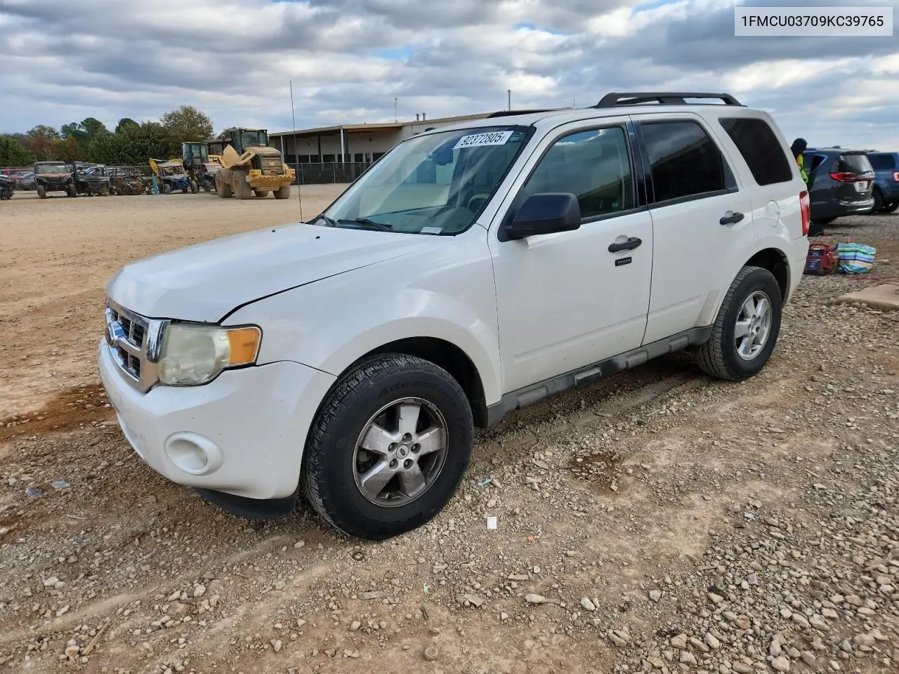 1FMCU03709KC39765 2009 Ford Escape Xlt
