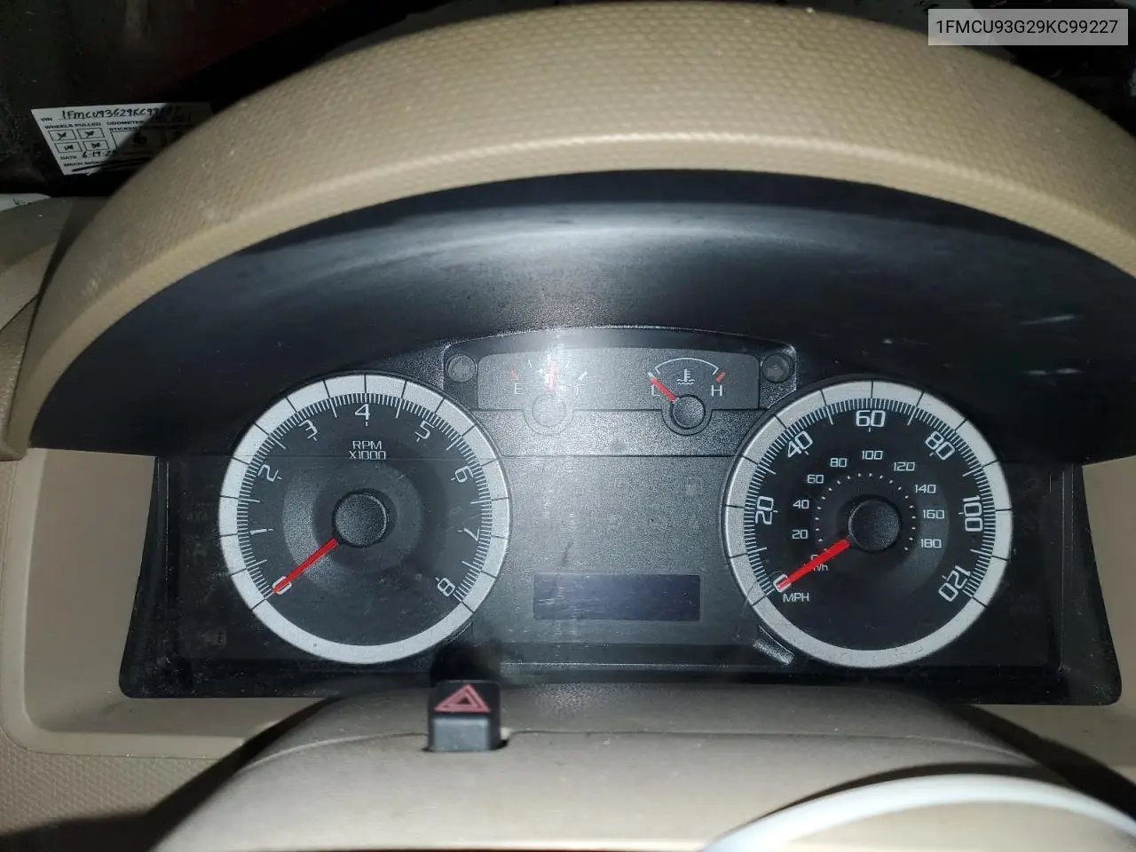 1FMCU93G29KC99227 2009 Ford Escape Xlt