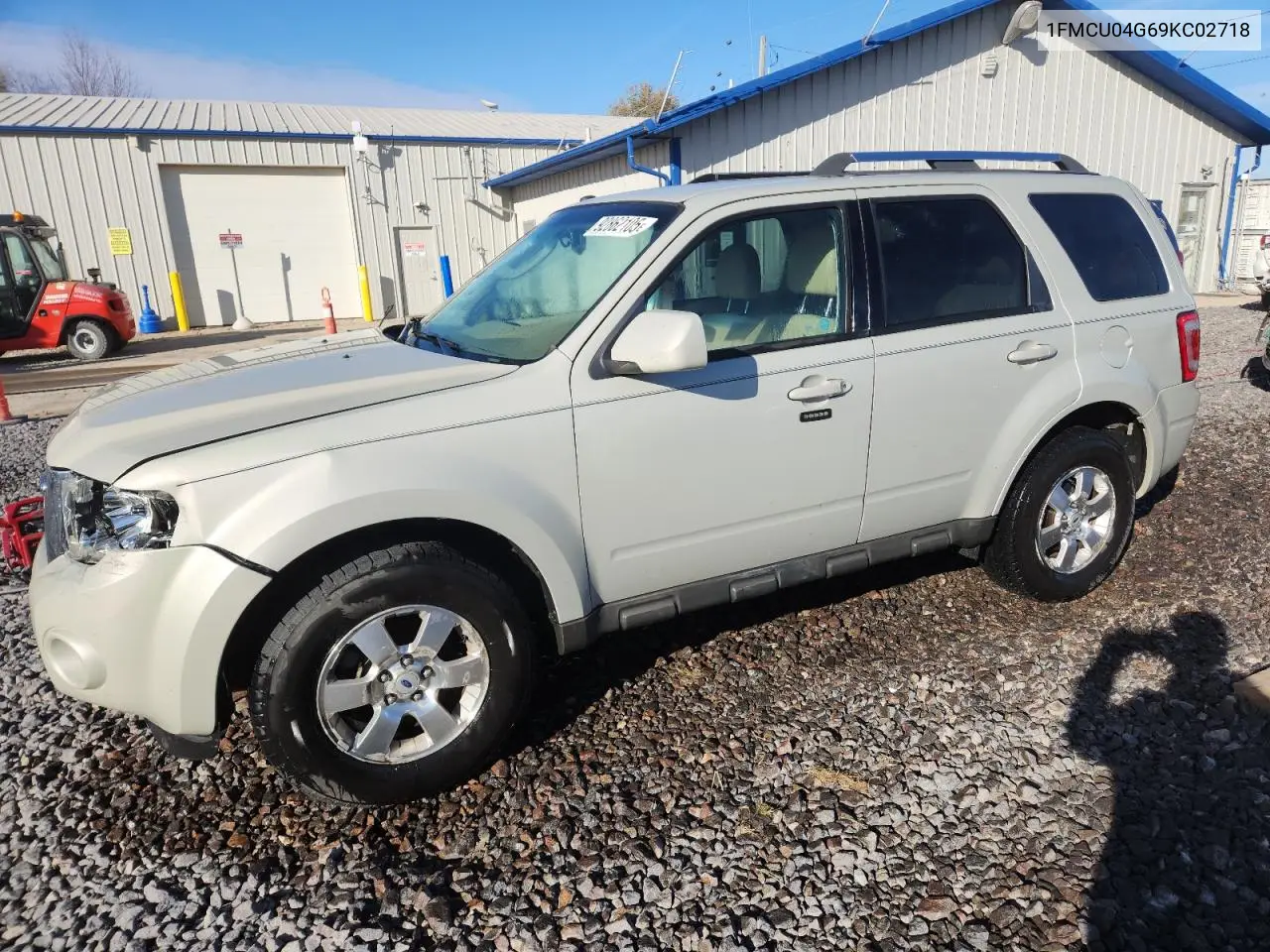 1FMCU04G69KC02718 2009 Ford Escape Limited