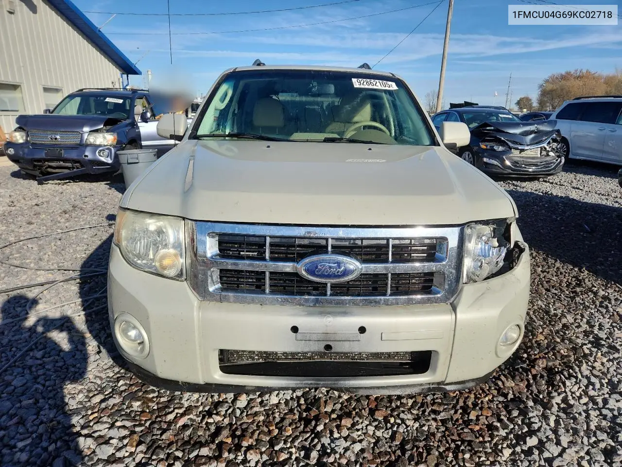 1FMCU04G69KC02718 2009 Ford Escape Limited