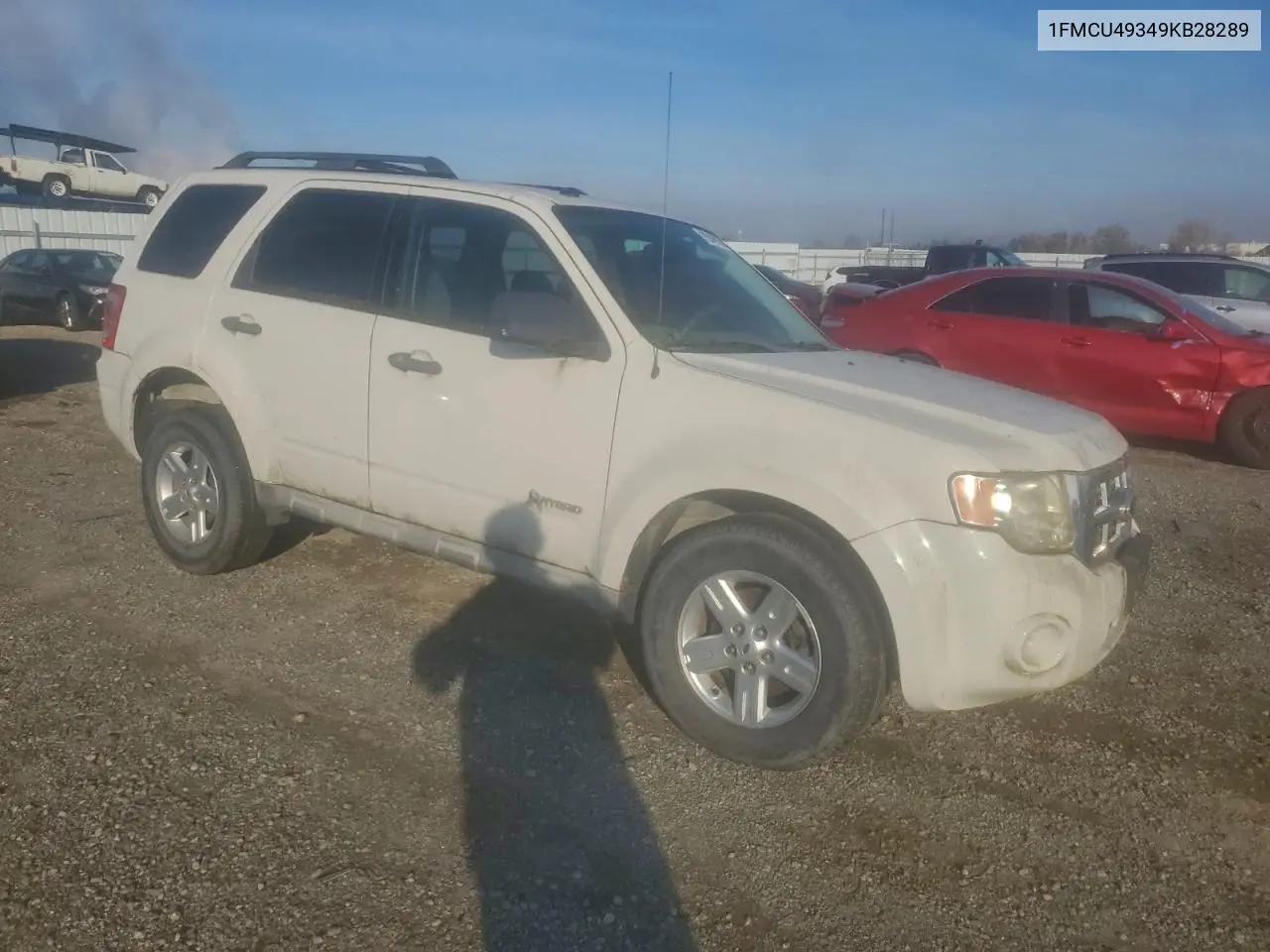 1FMCU49349KB28289 2009 Ford Escape Hybrid