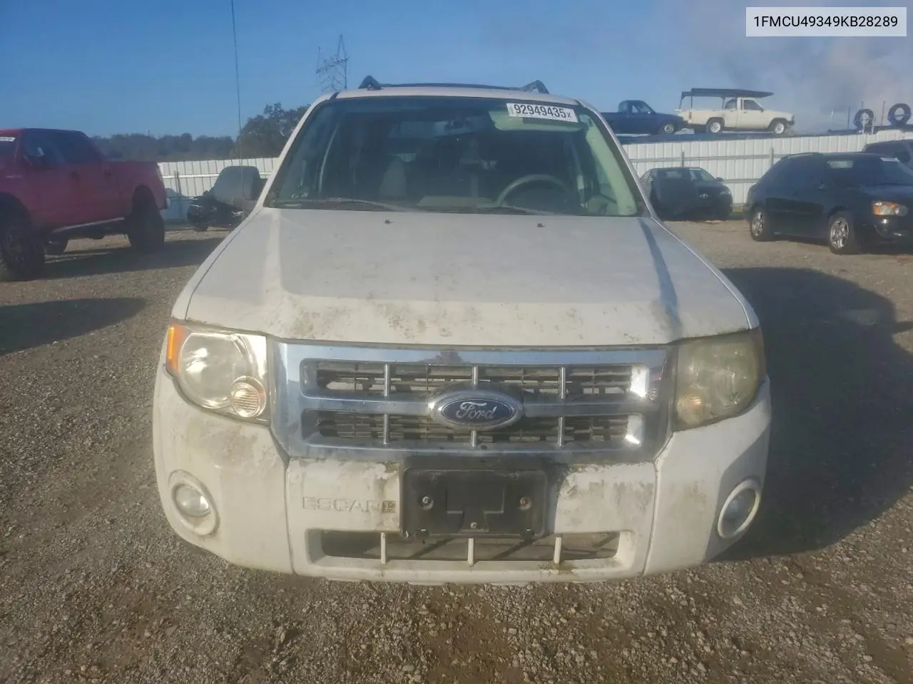 1FMCU49349KB28289 2009 Ford Escape Hybrid