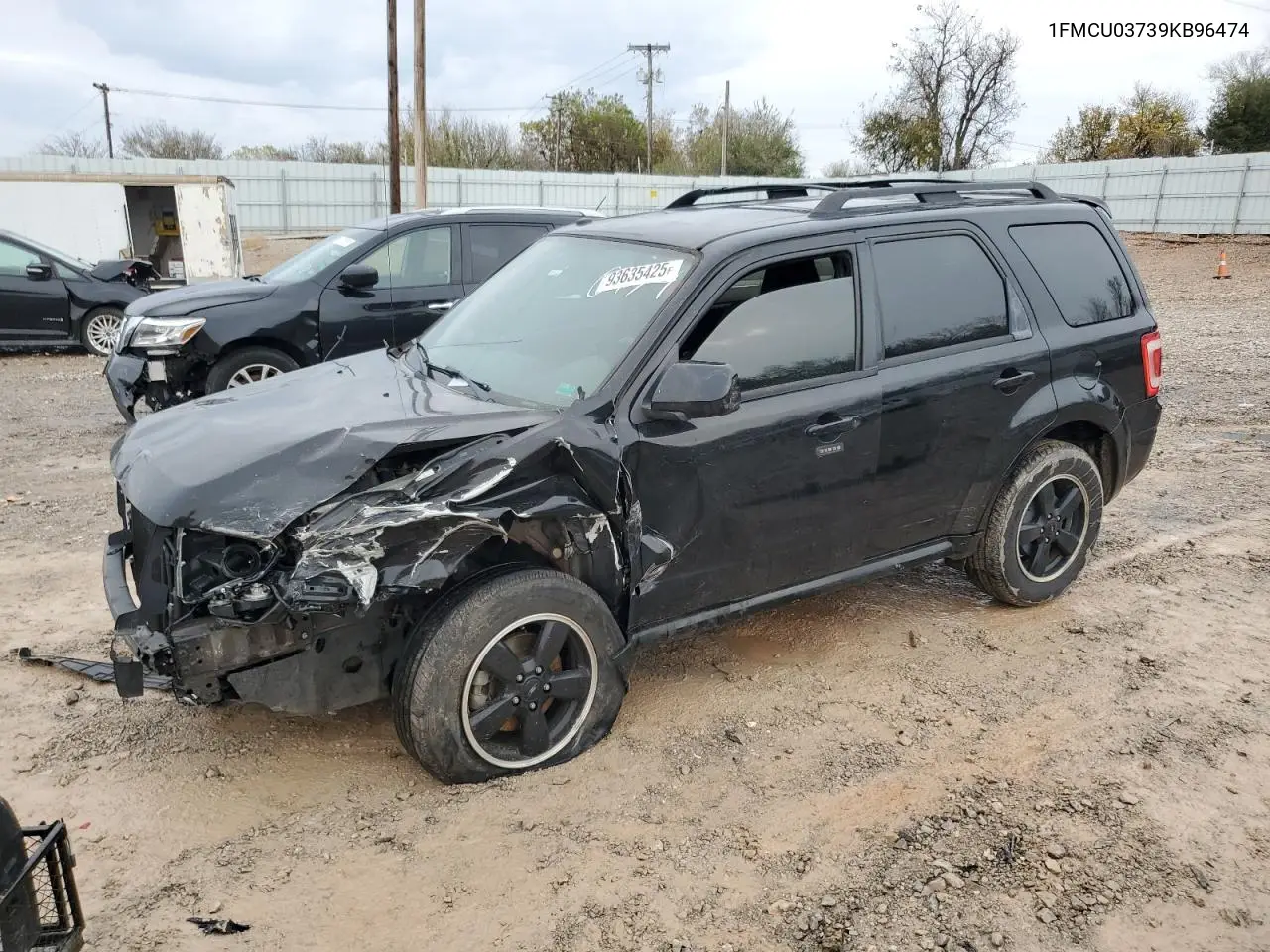 1FMCU03739KB96474 2009 Ford Escape Xlt