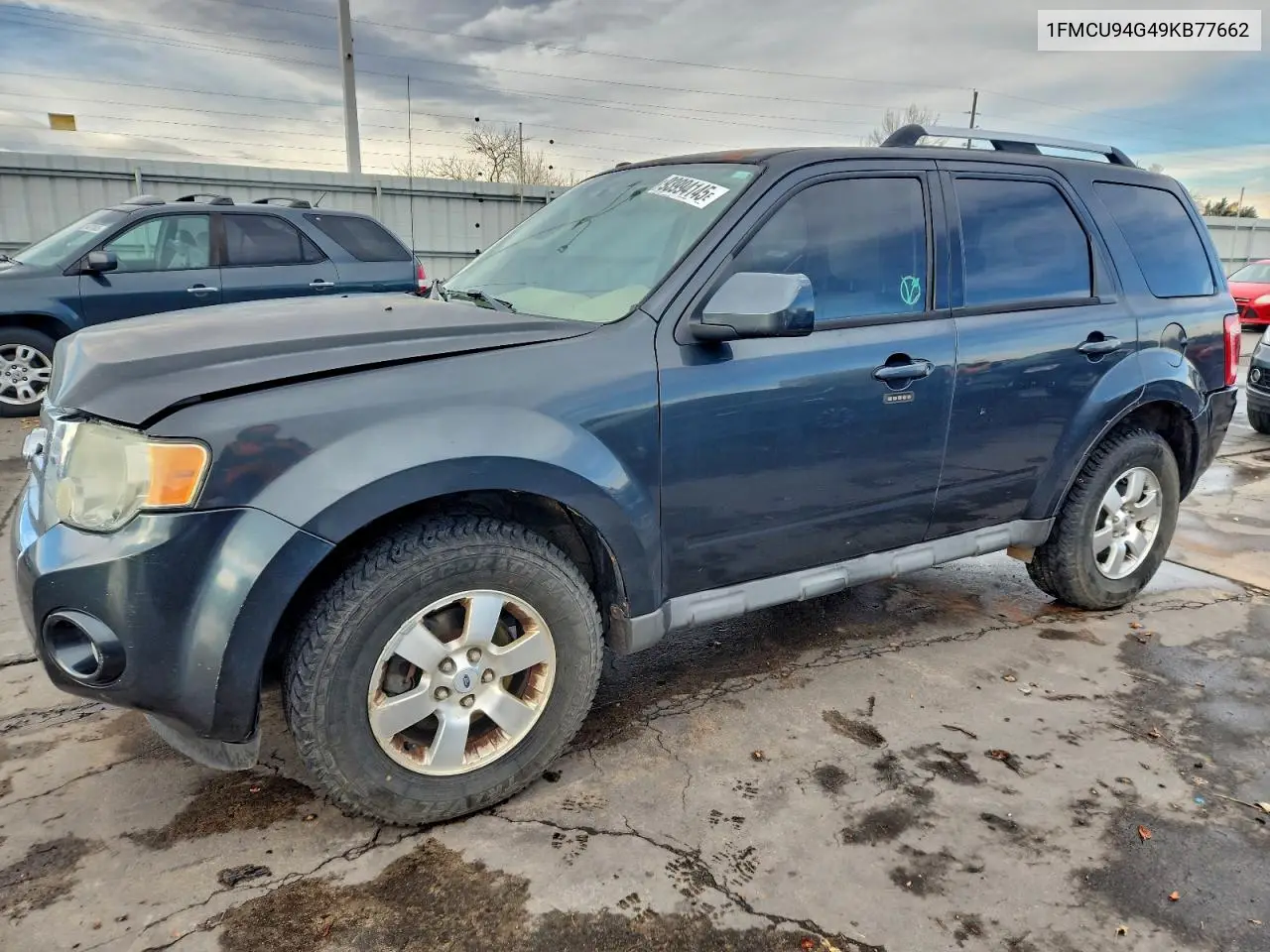 1FMCU94G49KB77662 2009 Ford Escape Limited