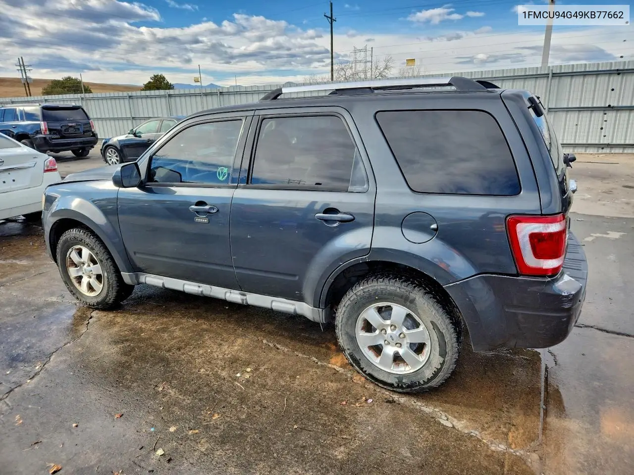 1FMCU94G49KB77662 2009 Ford Escape Limited